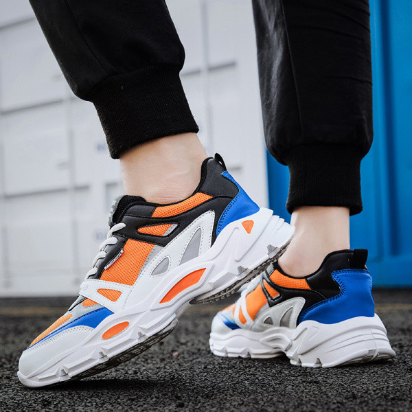 Muške ležerne tenisice s potplatom od grube umjetne kože