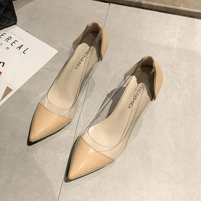 Modernūs moteriški odiniai batai plonais kulnais