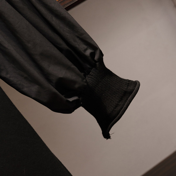 Stilinga moteriška suknelė tiesus modelis ilgomis rankovėmis ir dydžiai iki 4XL