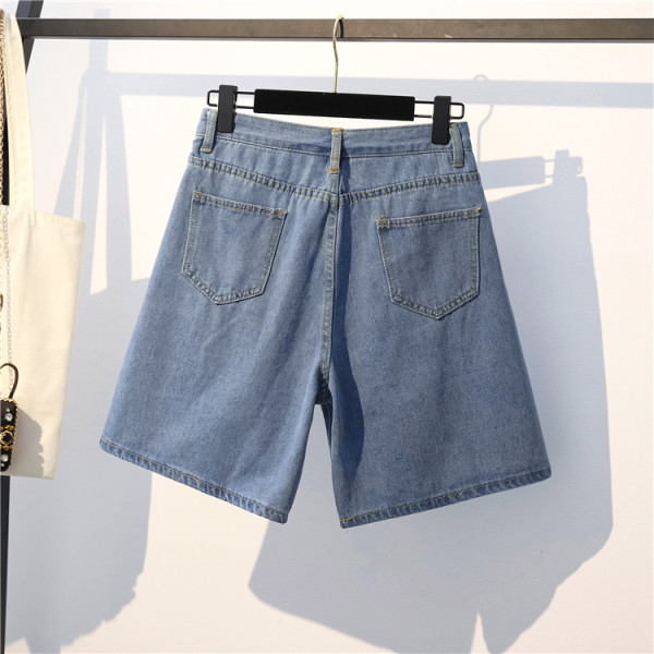 Alkalmi rövidnadrág széles modell magas derékkal és 4XL-es méretig