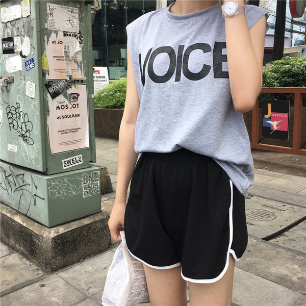 Trumpi sportiniai šortai elastingu juosmeniu