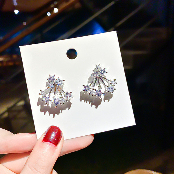 Cercei de dama cu pietre stelate