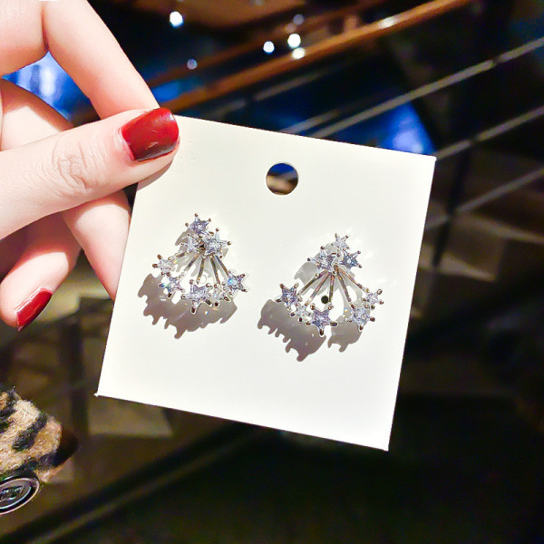 Cercei de dama cu pietre stelate