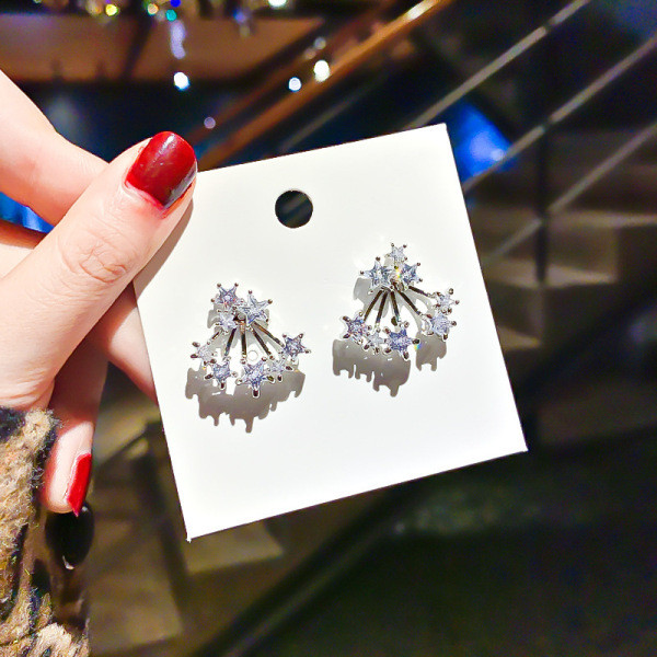 Cercei de dama cu pietre stelate