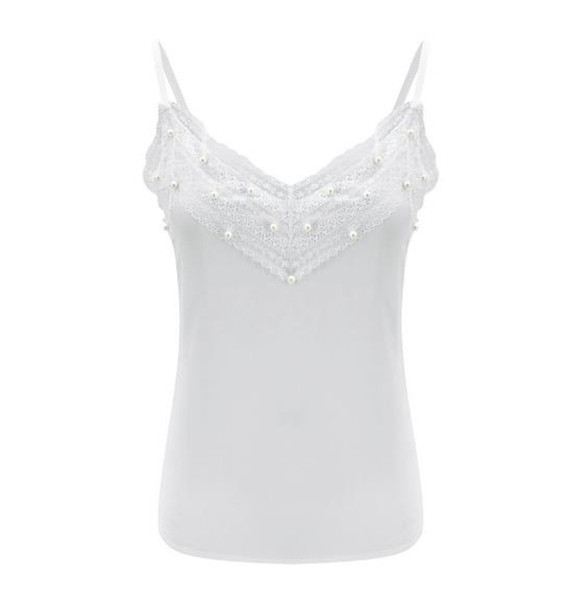 Šiuolaikinės moteriškos satino viršutinės juostos su nėriniais ir plonais petnešėlėmis