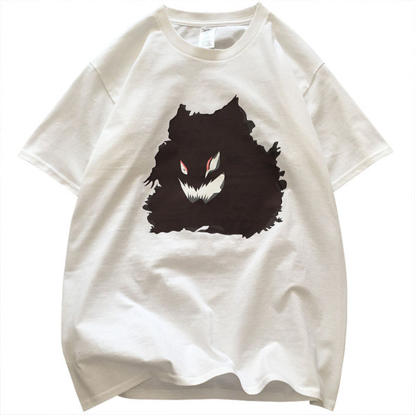 Vyriški medvilniniai marškinėliai trumpomis rankovėmis ir raštu