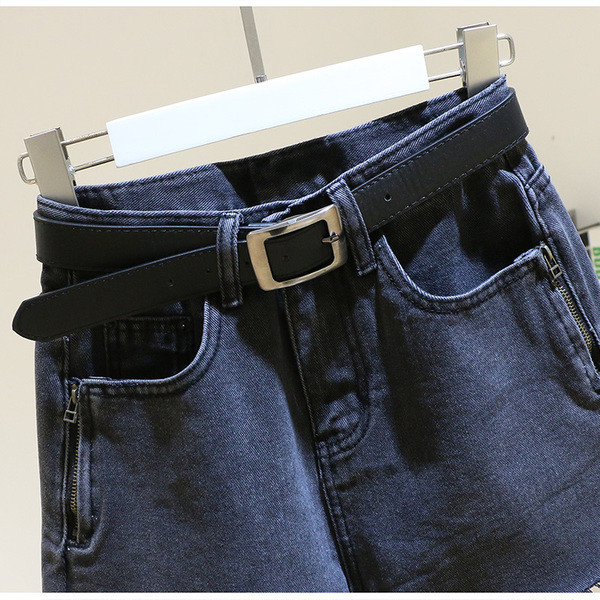 Ikdienas sieviešu šorti ar rāvējslēdzējiem