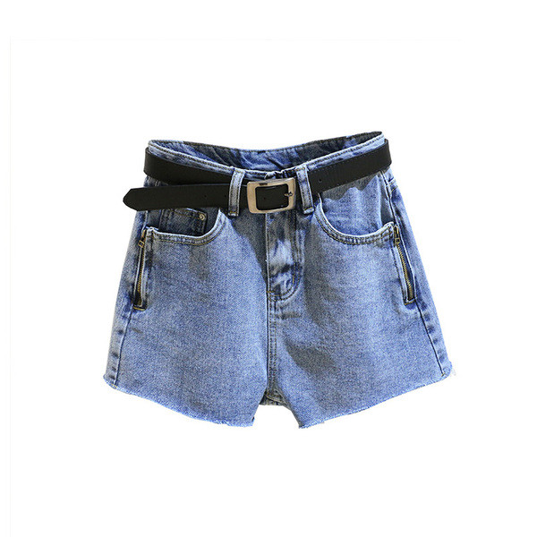 Ikdienas sieviešu šorti ar rāvējslēdzējiem