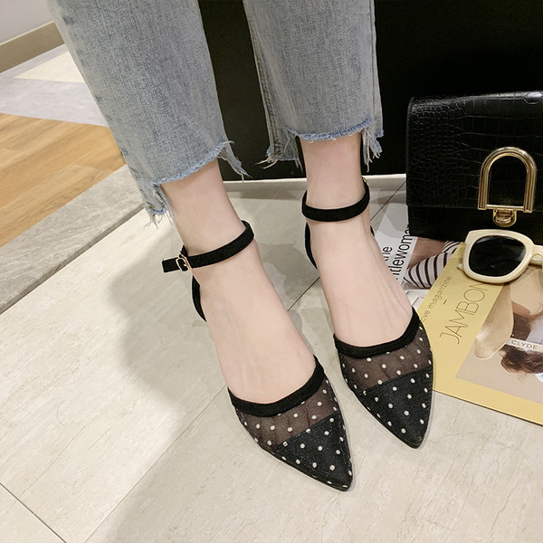 Sandale de dama moderne cu toc patrat