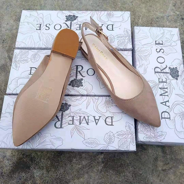 Moteriškos laisvalaikio basutės iš ekologiško zomšos smailaus modelio