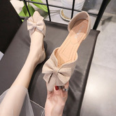 Pantofi casual de dama din piele intoarsa ecologica si talpa plata