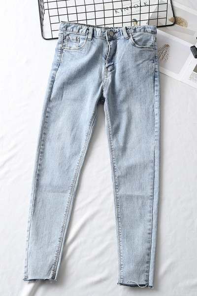 Model nou blugi dama Model Slim - stil retro