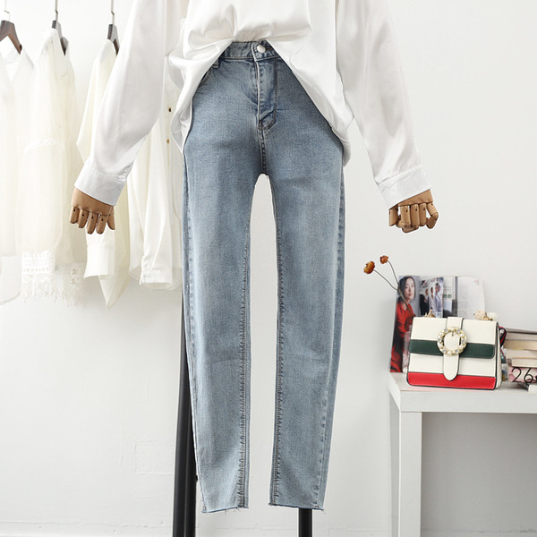 Model nou blugi dama Model Slim - stil retro