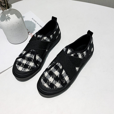 Ženske casual cipele s ravnim potplatom i životinjskim uzorkom