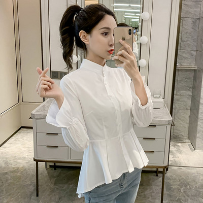 Camasa casual dama model asimetric si maneca lunga