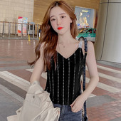 Moteriškas laisvalaikio apatinis trikotažas su akmenėliais ir blizgiu efektu