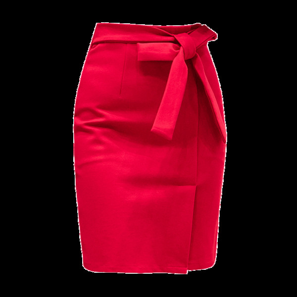 Sieviešu svārki ar saitēm un augstu vidukli