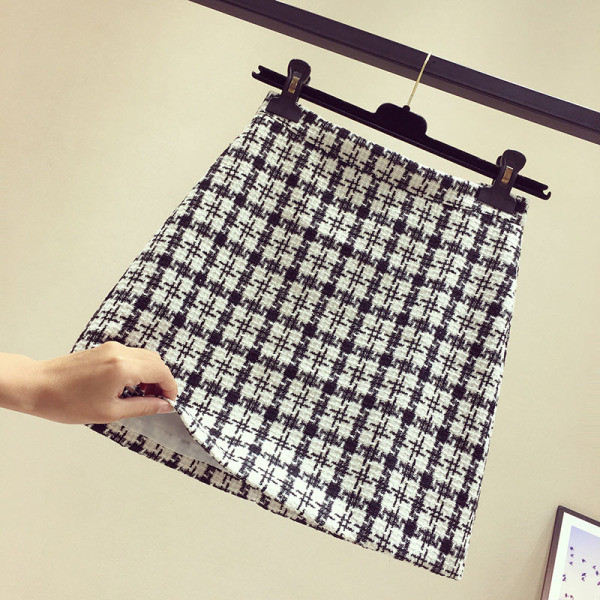 Moderna ženska suknja s visokim strukom - retro stil