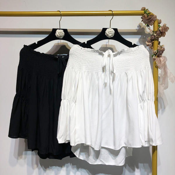 Cămașă de primăvară damă cu decolteu barcă - model larg