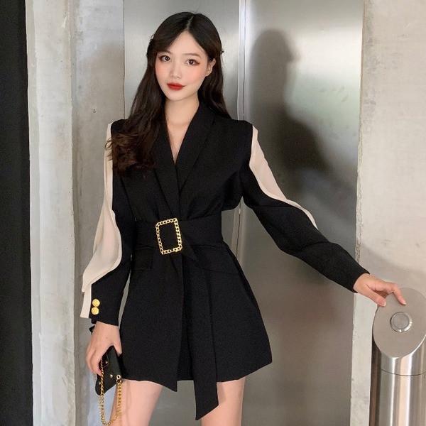 Stílusos női ruha típusú kabát