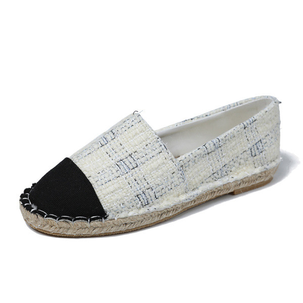 Ikdienas sieviešu rūtainas kurpes ar plakanu zoli