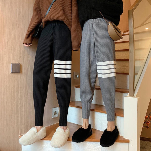 Női sportnadrág magas derékkal