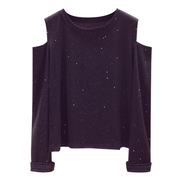 Ženska bluza golih ramena i ovalnog dekoltea