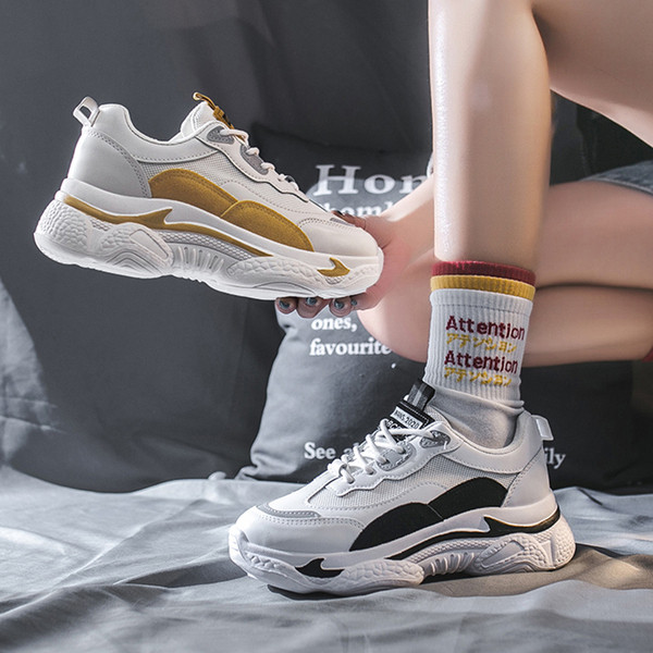 Adidași sport și casual damă cu element din piele intoarsa