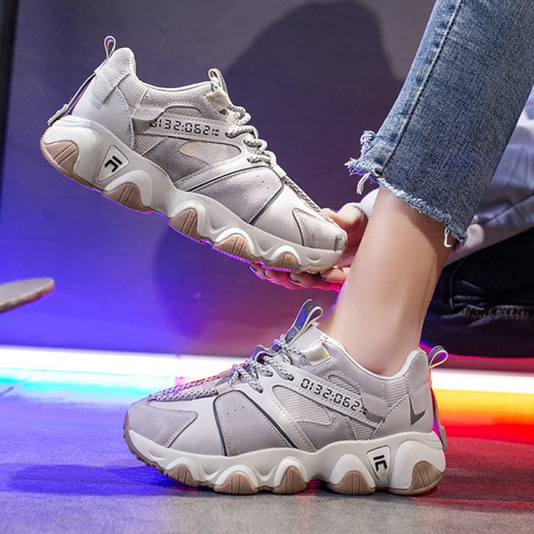 Adidași de primăvară damă sport-casual cu talpă aspră