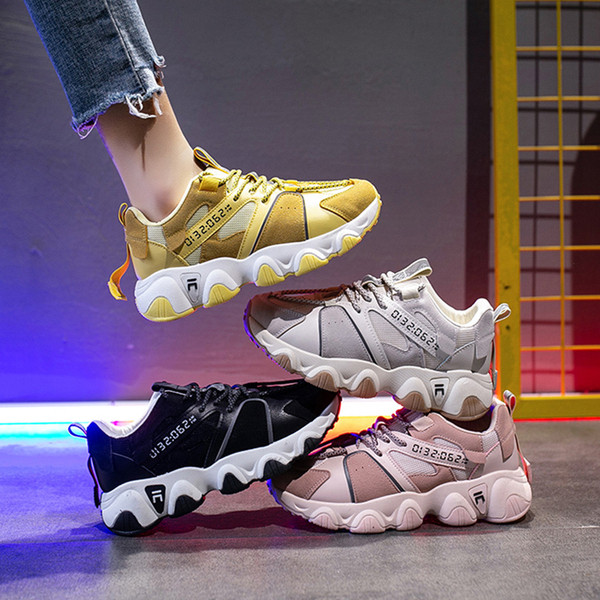 Adidași de primăvară damă sport-casual cu talpă aspră