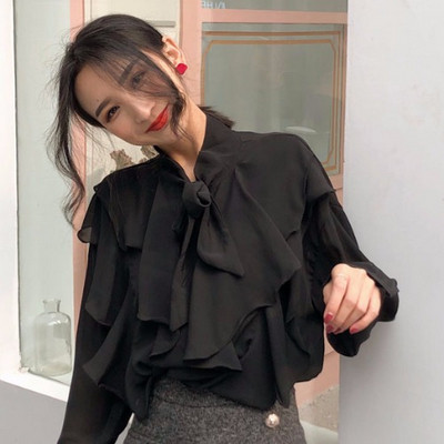 Laisvalaikio moteriški marškinėliai ilgomis rankovėmis – plataus modelio