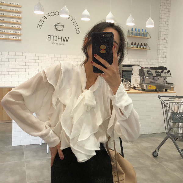 Laisvalaikio moteriški marškinėliai ilgomis rankovėmis – plataus modelio