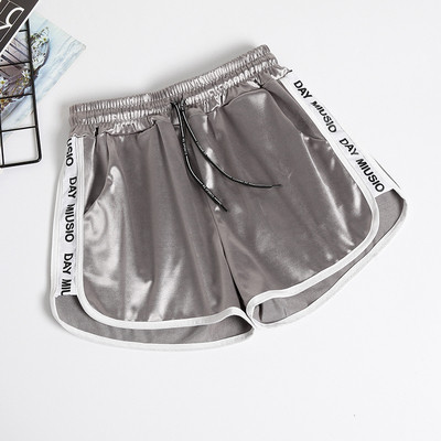 Ikdienas satīna šorti ar uzrakstiem un izmēriem līdz 5XL