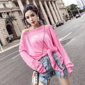 Bluza casual dama cu cravate