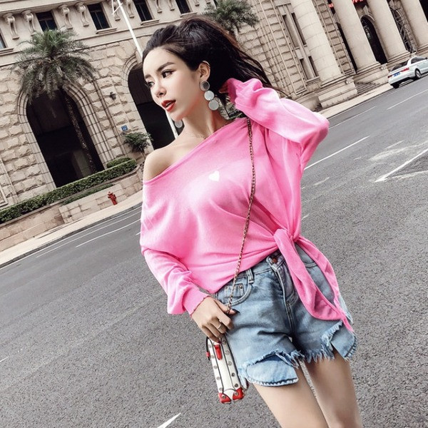 Bluza casual dama cu cravate