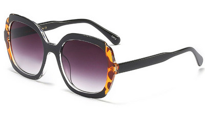 Нов модел дамски слънчеви очила с квадратна форма