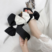 Дамски ежедневни чехли с равна подметка и  панделка