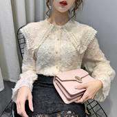 Дамска риза с копчета и дълъг ръкав