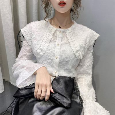 Дамска риза с копчета и дълъг ръкав