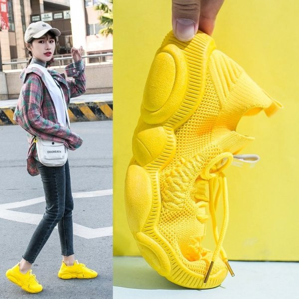 Дамски ежедневни текстилни маратонки 