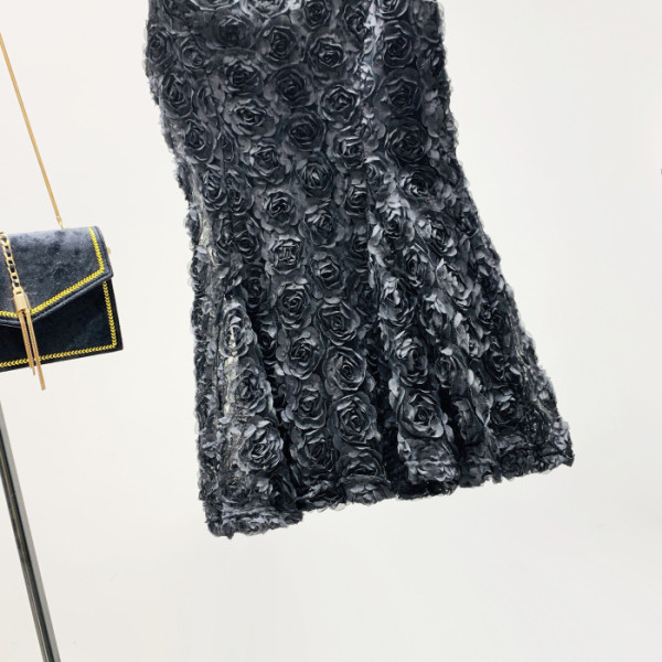 Нов модел дамска рокля с презрамки - разкроен модел