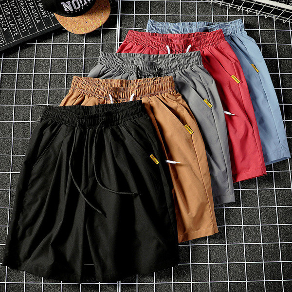 Изчистен модела мъжки бански с ластик 