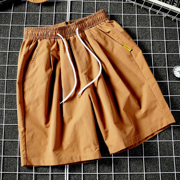 Изчистен модела мъжки бански с ластик 