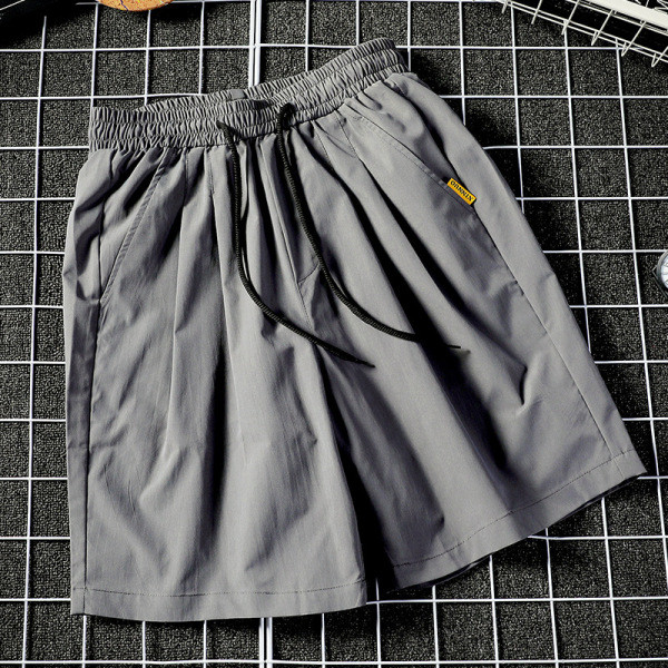 Изчистен модела мъжки бански с ластик 