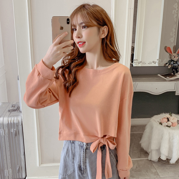 Bluza de dama cu cravate si decolteu oval