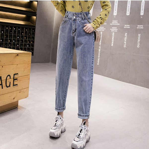 Blugi moderni de dama cu talie reglabila