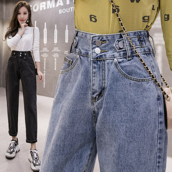 Blugi moderni de dama cu talie reglabila