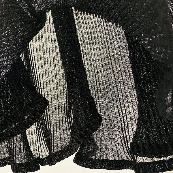 Pantaloni moderni din sifon de dama cu talie inalta