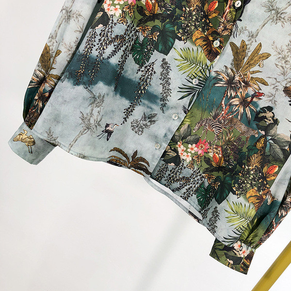 Camasa de primavara model nou cu model floral