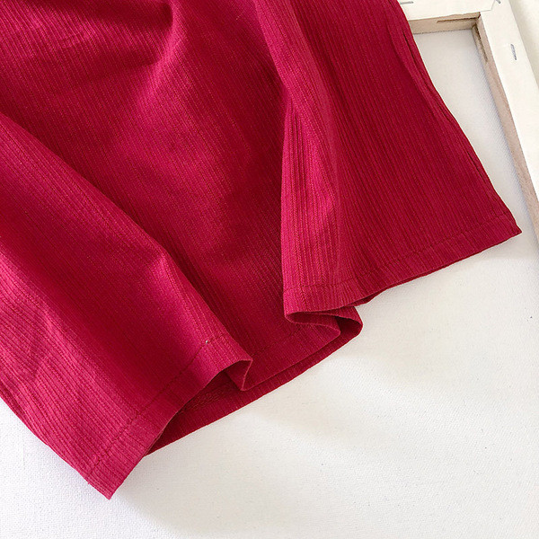 Maieu modern de damă cu bretele largi și bucle